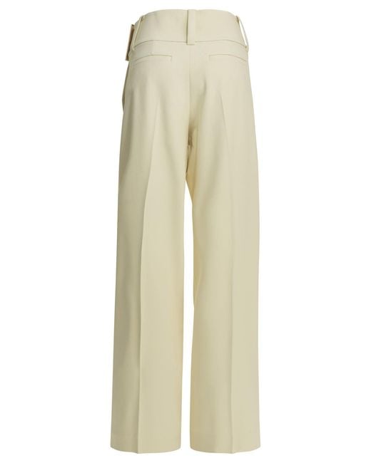 Max Mara Yellow Tailored Pants