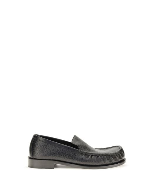 Dries Van Noten White Leather Loafers for men