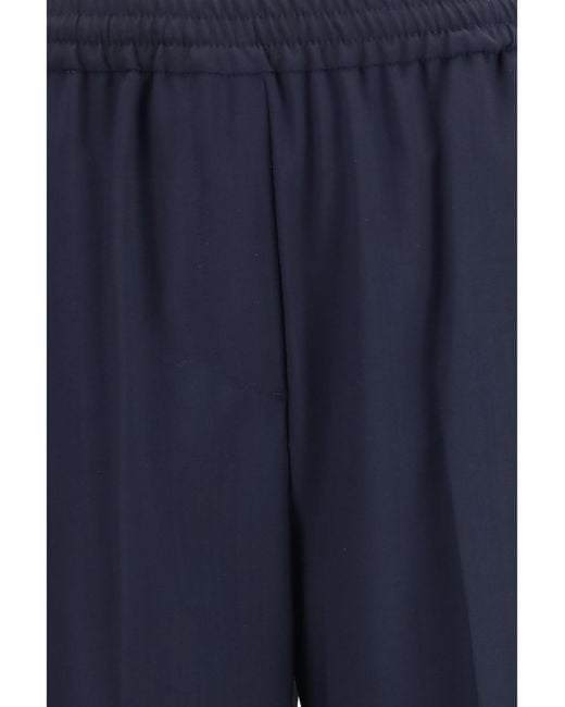 Weekend by Maxmara Blue Trousers Mallo Pants
