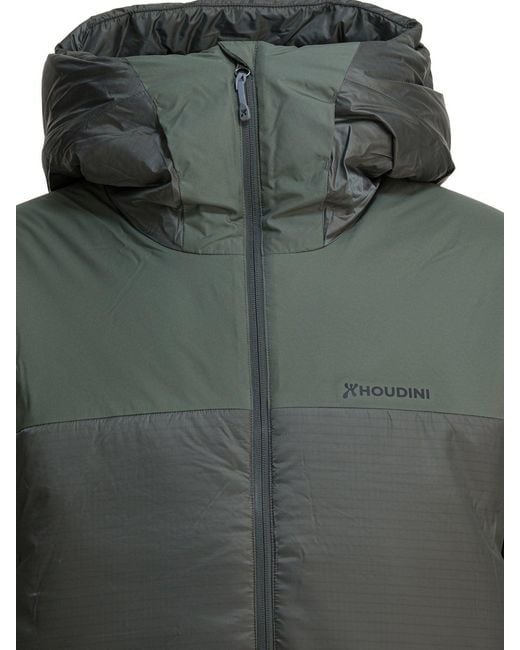 Houdini Sportswear Green Dunfri Jackets And Coats for men