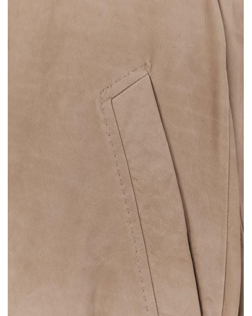 Boss Natural Leather Jacket for men