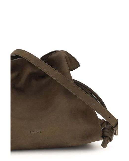 Loewe Brown Medium Flamenco Clutch