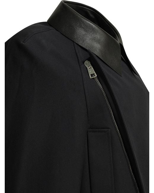 Givenchy Black Lightweight Cropped Jacket