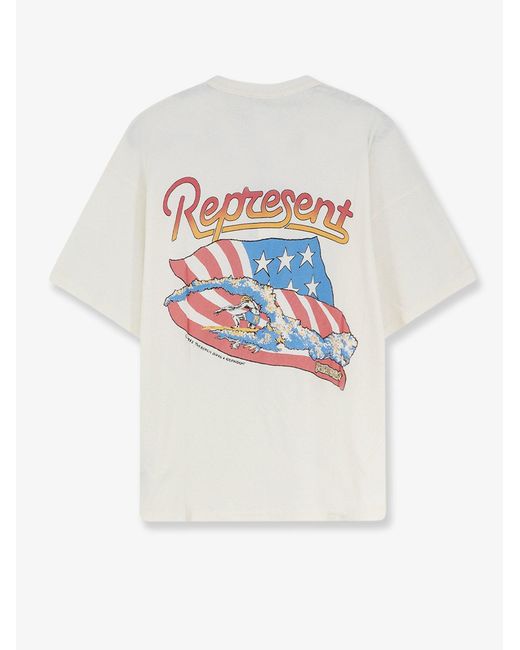 Represent White T-Shirt Beach Boys Cotton-Blend for men