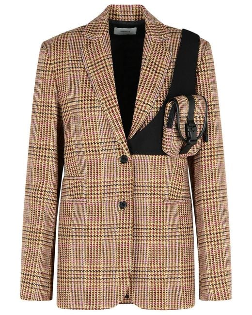 Coperni Brown Virgin Wool Blazer
