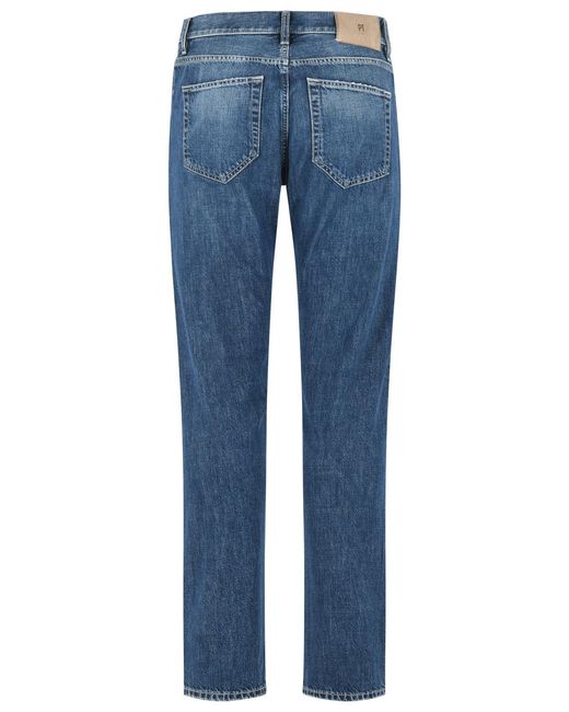 Pt05 Blue 'Breakbeat' Denim Jeans for men