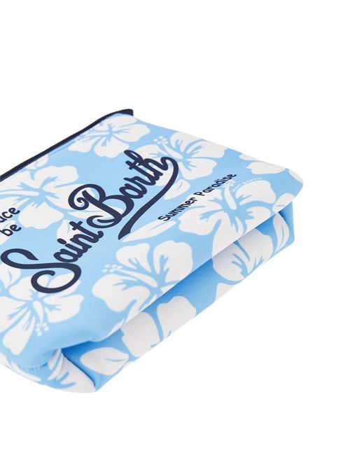 Mc2 Saint Barth Blue 'Aline' Neoprene Pouch for men