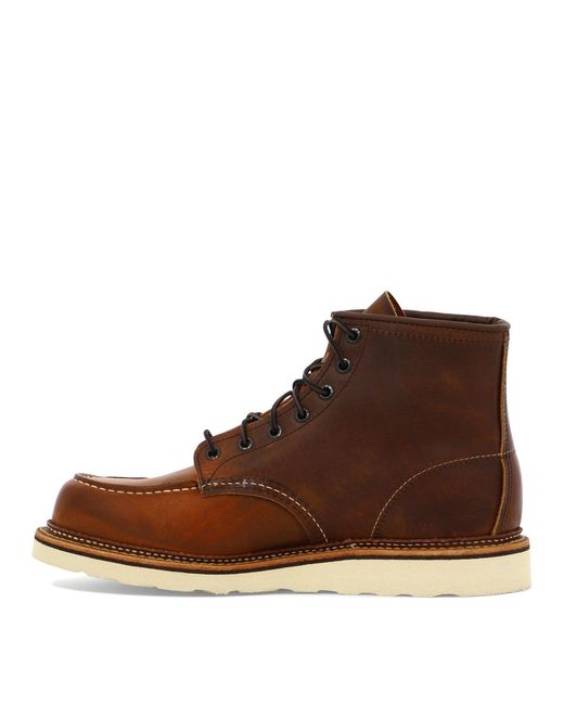 Red Wing Brown Classic Moc for men