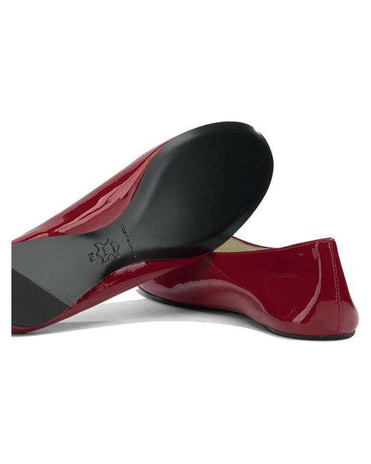 Tory Burch Red Ballerinas
