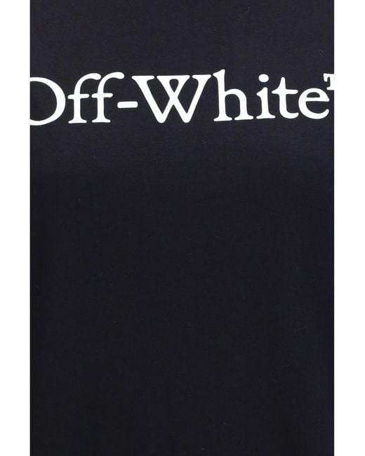 Off-White c/o Virgil Abloh Black Big Logo Bookish T-Shirt