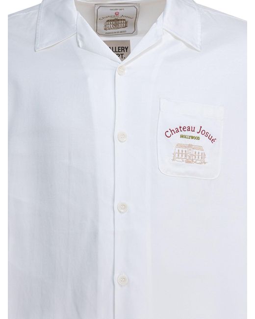 GALLERY DEPT. White "Omar" Shirt for men