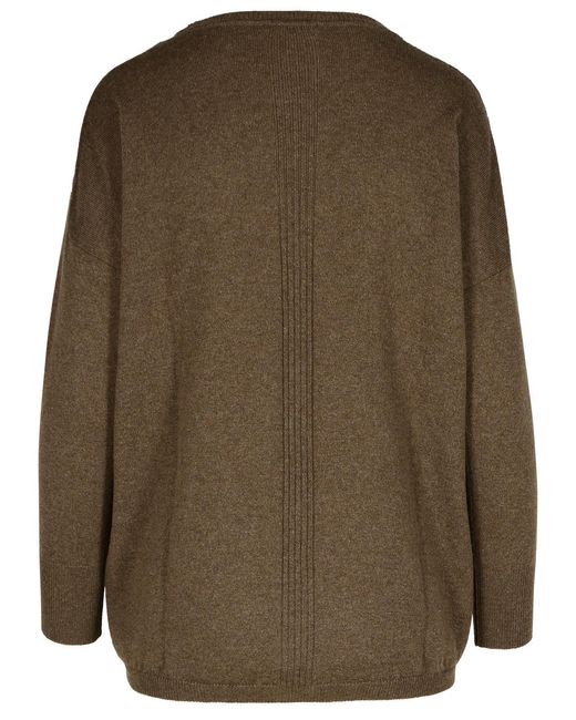 PURO TATTO Brown Cashmere Sweater for men