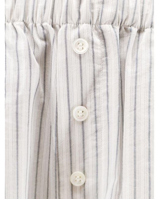 Rohe Gray Trousers Silk