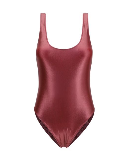 Kristina Ti Red One-Piece Swimsuit