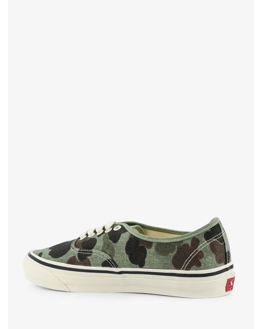 Vans Green Lx Authentic 44 Canvas Sneakers for men