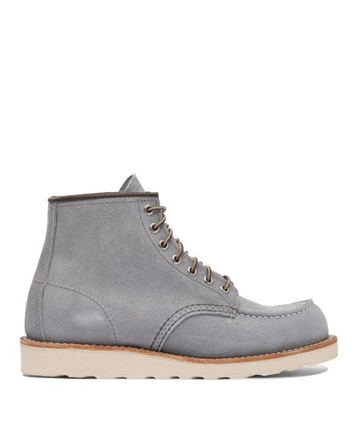 Red Wing Gray Ankle Boots