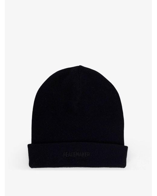 Oamc Peacemaker Blue Beanie Wool Hat for men