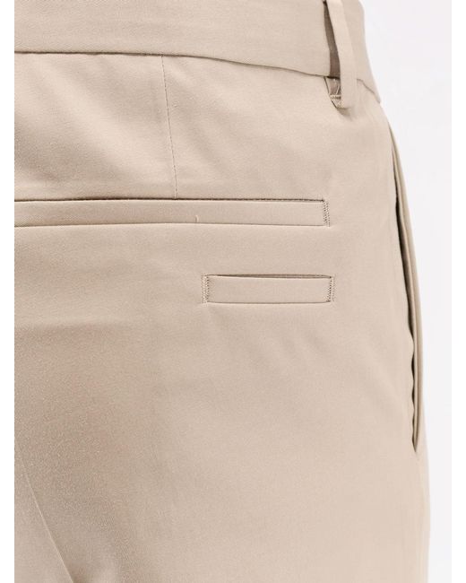 Boss Natural Cotton And Silk Trousers for men