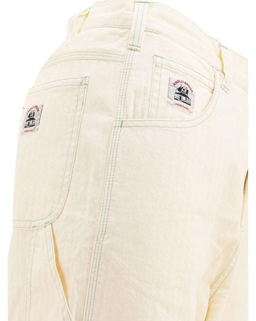 Bode Natural Trousers for men