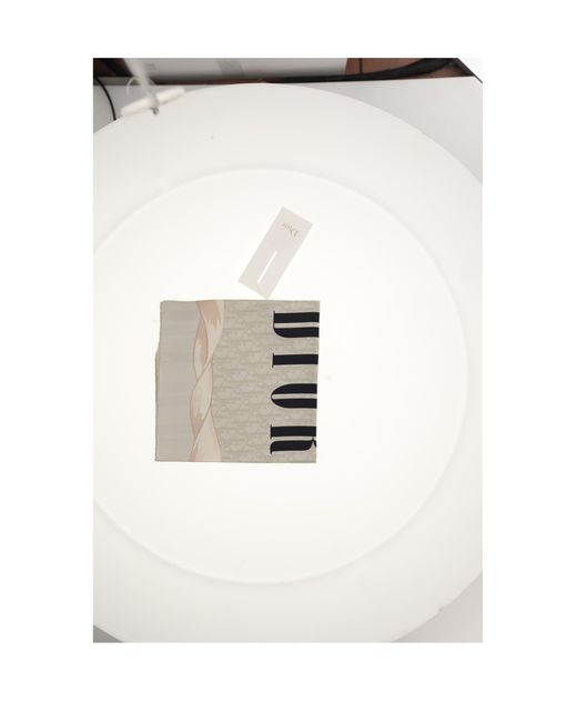 Dior White Dior Scarf-70X70