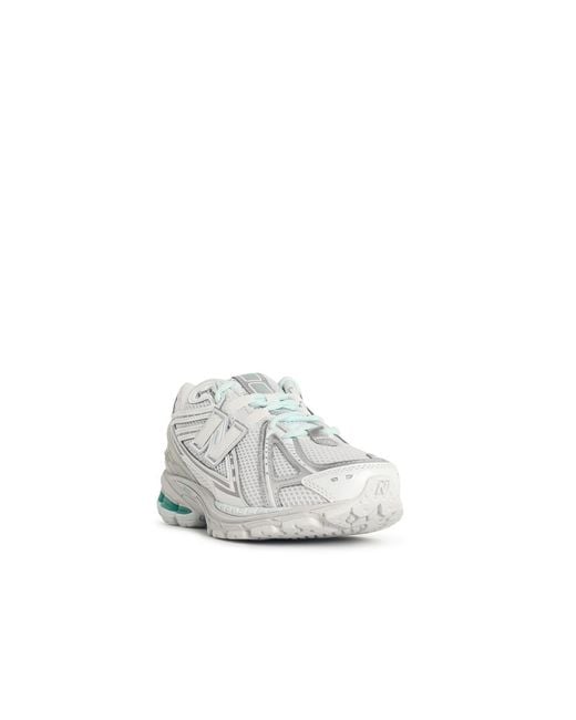 New Balance White '1906' And Technical Fabric Blend Sneakers