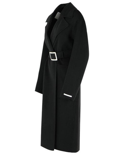 Sportmax Black Cose' Robe Coat