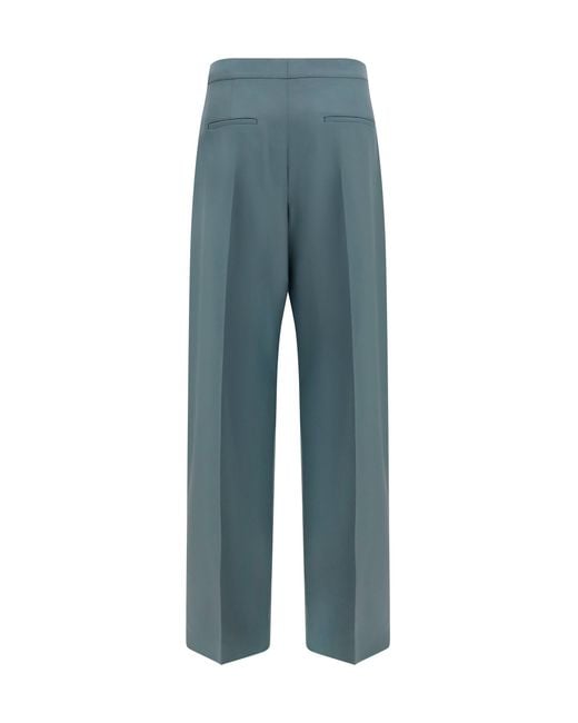 Chloé Blue Chloé Tailored Wool Pants
