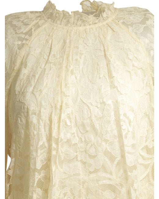 Zimmermann Natural "Angel" Blouse