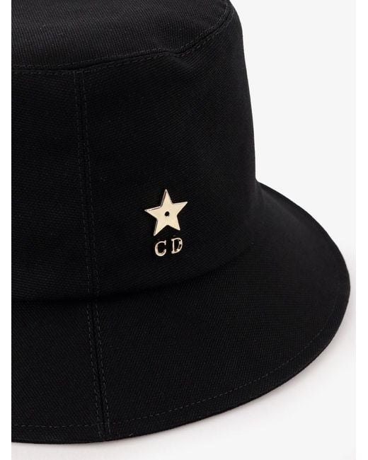 Dior Black Teddy Cotton Hat