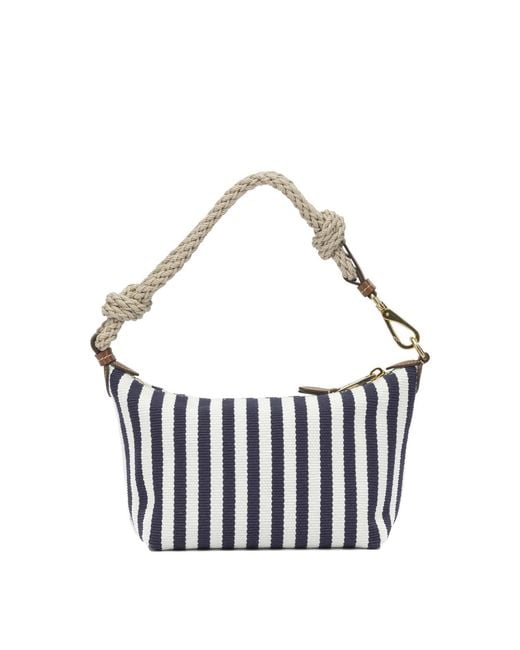 Miu Miu White Small Logo Shoulder Bag