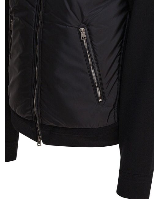 Tom Ford Black Wool Cardigan for men