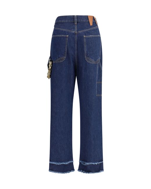 DARKPARK Blue Chain Jeans Tokyo Midnight