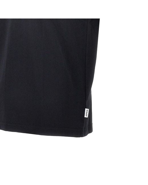 Aspesi Black Jersey T-Shirt for men