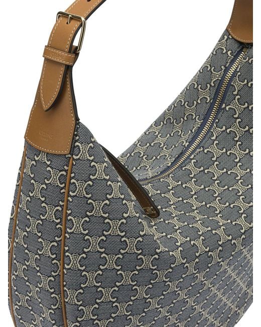 Céline Gray Lulu" Small Shoulder Bag