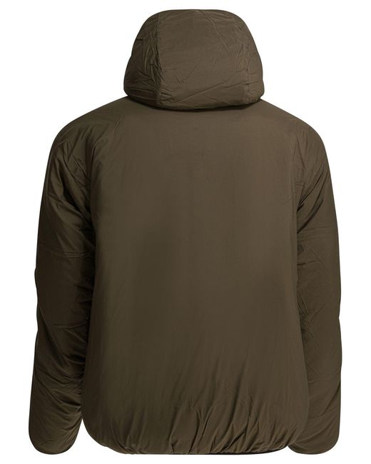 DAIWA PIER 39 Black Reversible Nylon Short Down Jacket Jackets And Coats