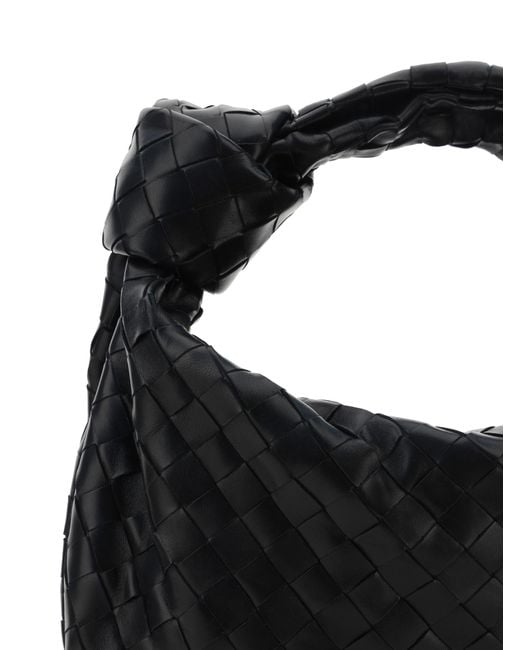 Bottega Veneta Black Teen Jodie Handbag