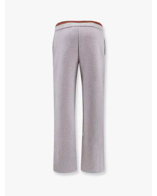 Gucci Gray Cotton Sweatpants