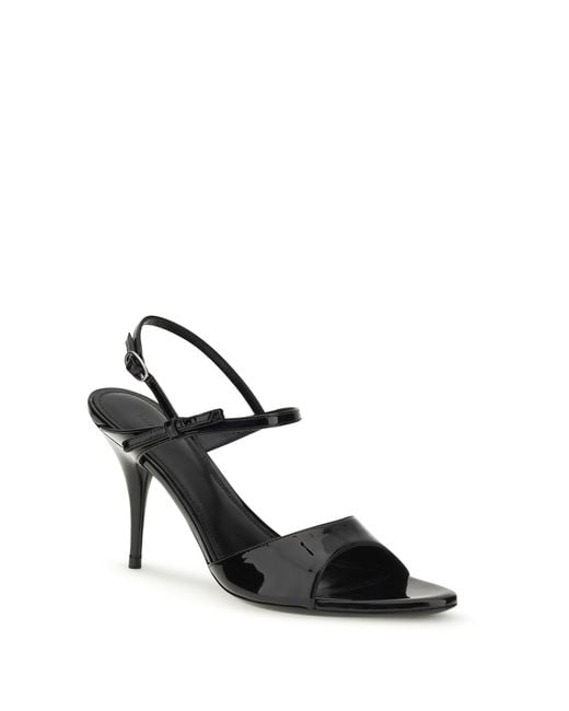 Balenciaga White Avenue Bow Sandals