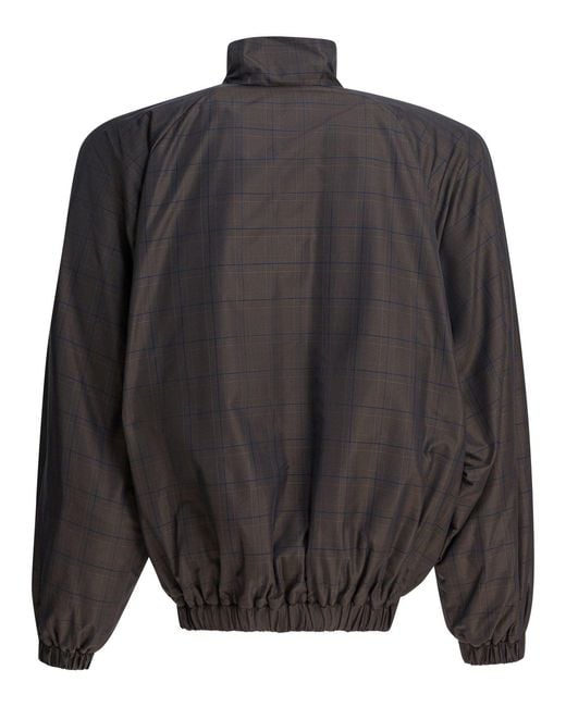 Balenciaga Gray Nylon Jacket