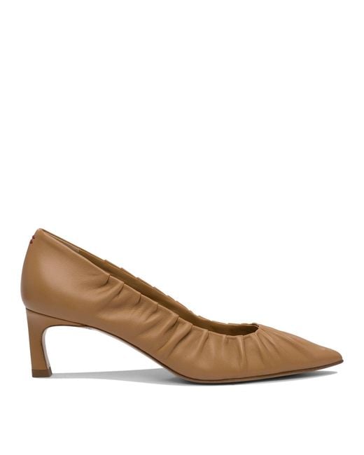 Halmanera Brown Heeled Shoes