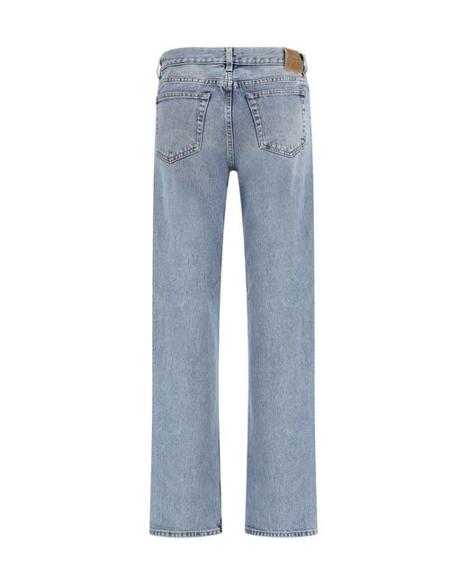 Totême Blue Cotton Denim Jeans