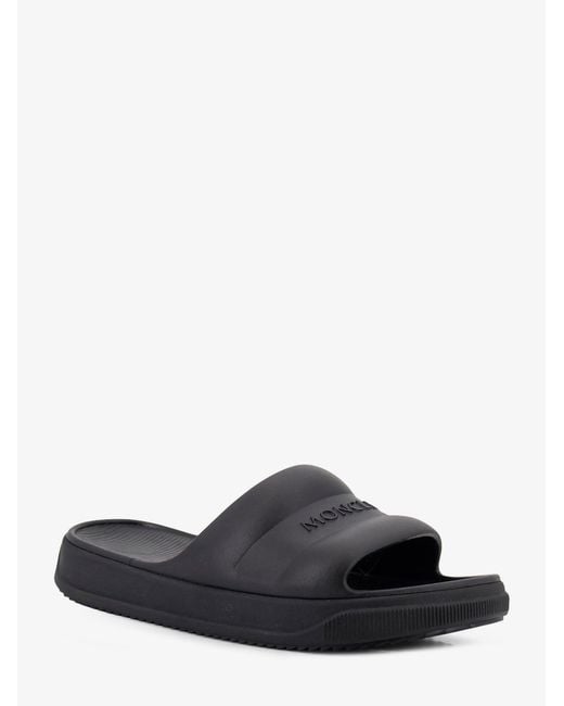 Moncler White Altive Rubber Sandals