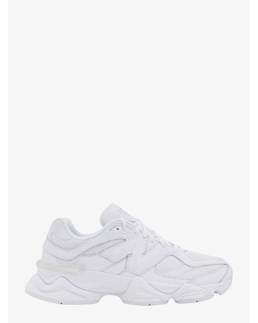 New Balance White 9060 Sneakers for men