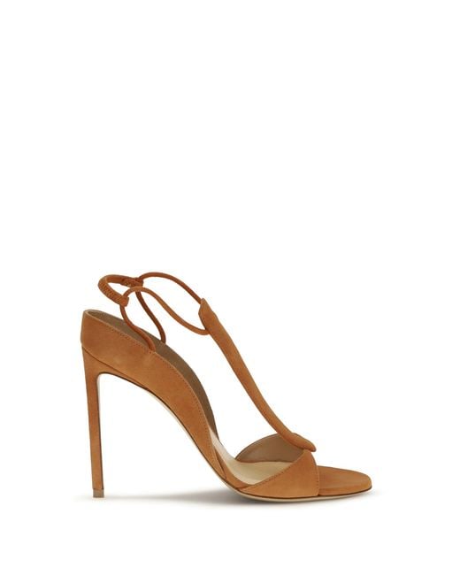 Francesco Russo White Sandals Suede