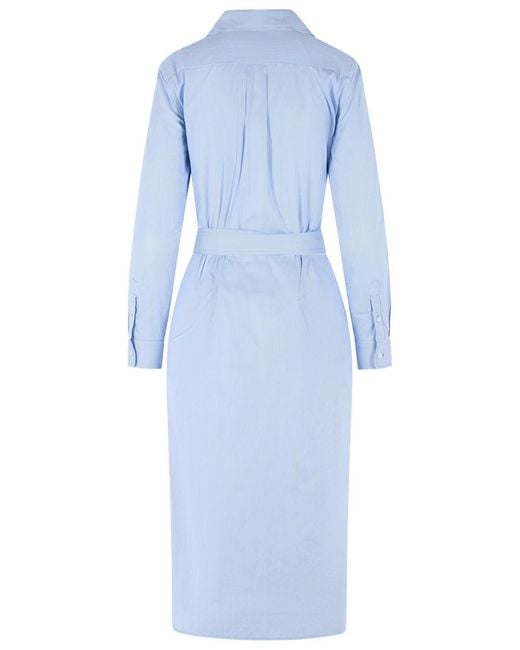 Polo Ralph Lauren Blue Cotton Dress