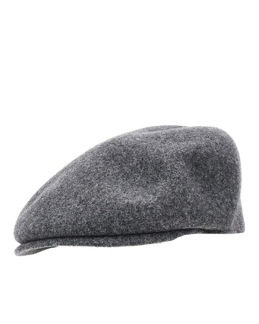 Kangol Gray Clery Wool Cap for men