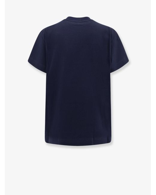 Givenchy Blue Cotton Oversize T-Shirt