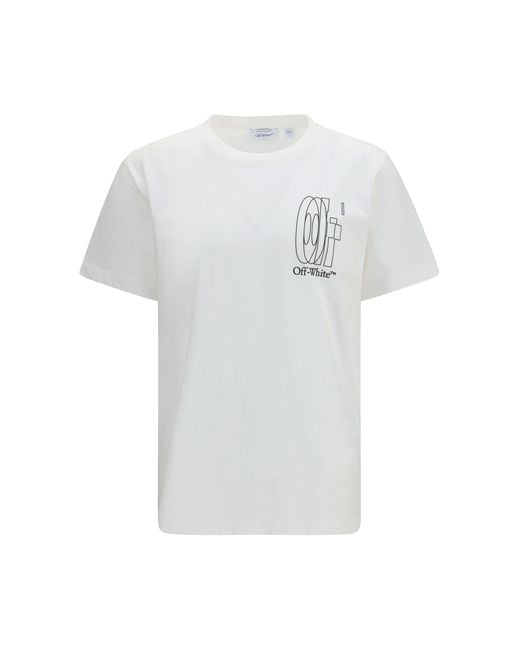 Off-White c/o Virgil Abloh White Big Double Arrow T-Shirt for men