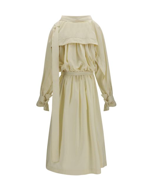 Francesco Murano White Trench Coat