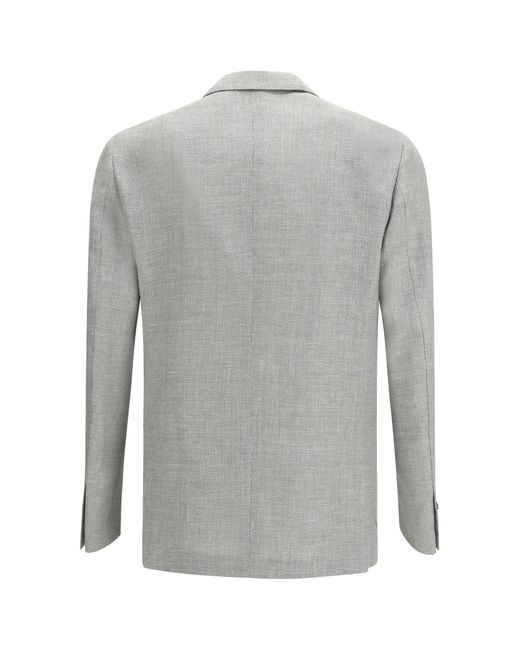 Lardini Gray Blazer Roma for men